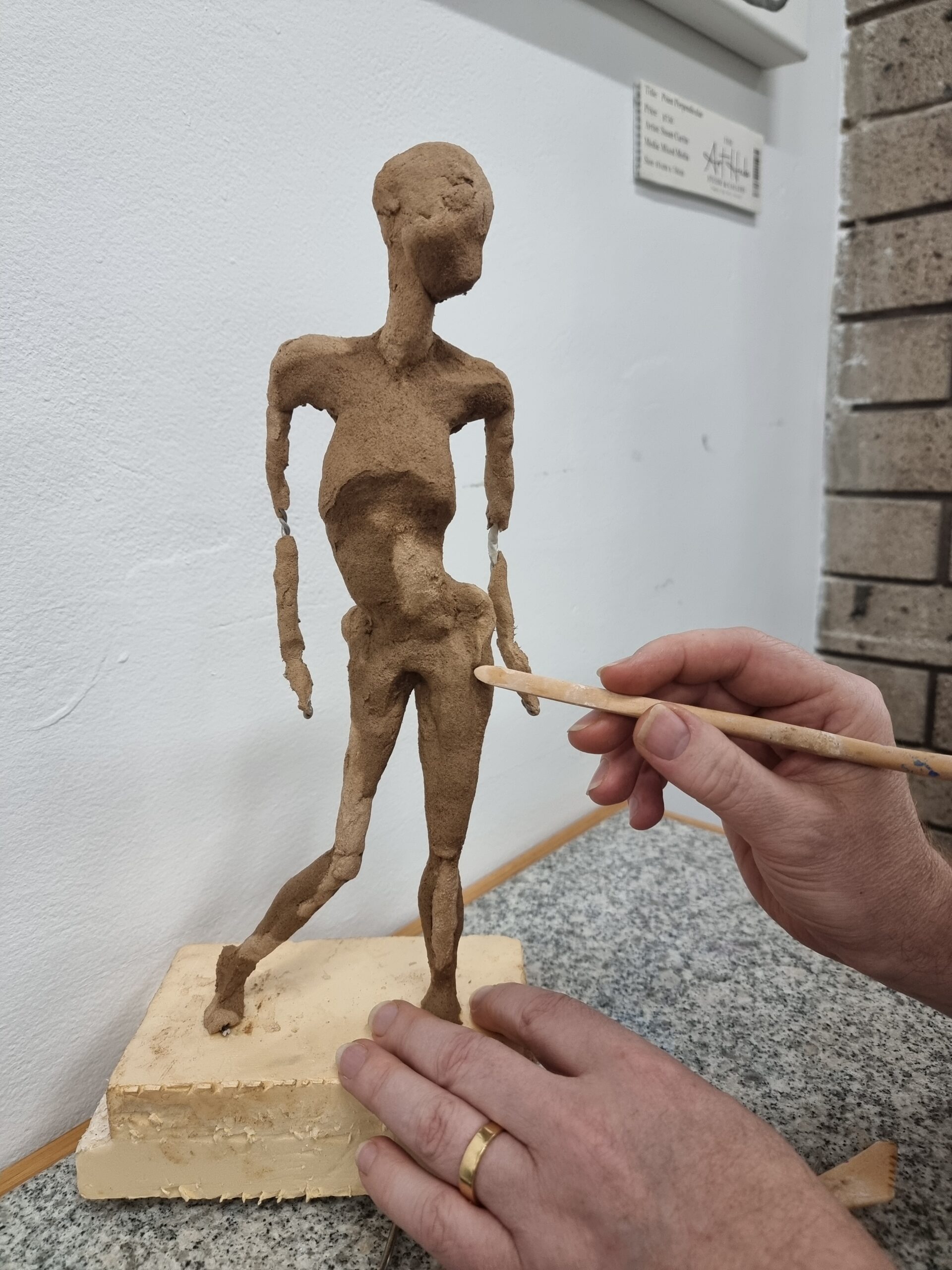 Clay and Wire Sculpture Class